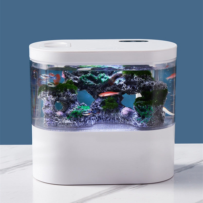 Aquarium Ecological Desktop Fish Tank: Your Perfect Companion for a Serene Space