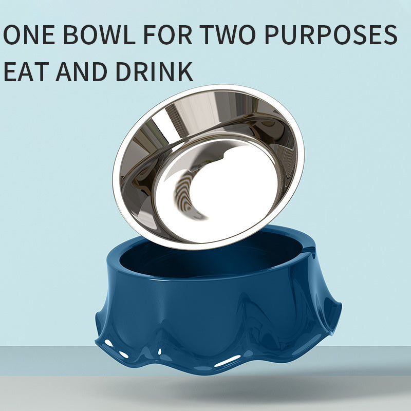 Pet Cat Dog Bowl For Food And Water
