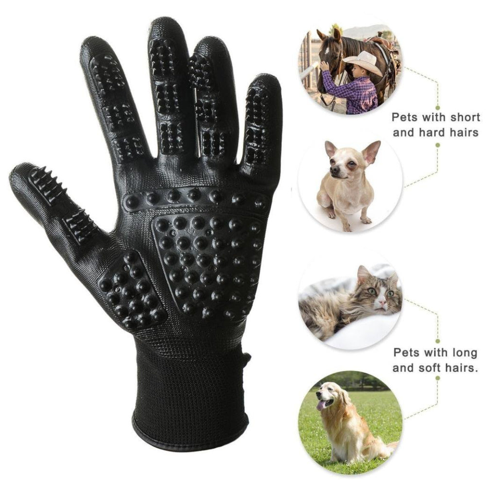 Pet Hair Grooming Glove Cats