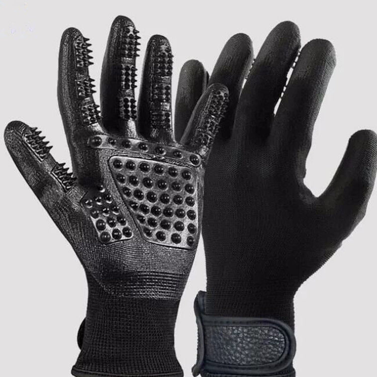 Pet Hair Grooming Glove Cats