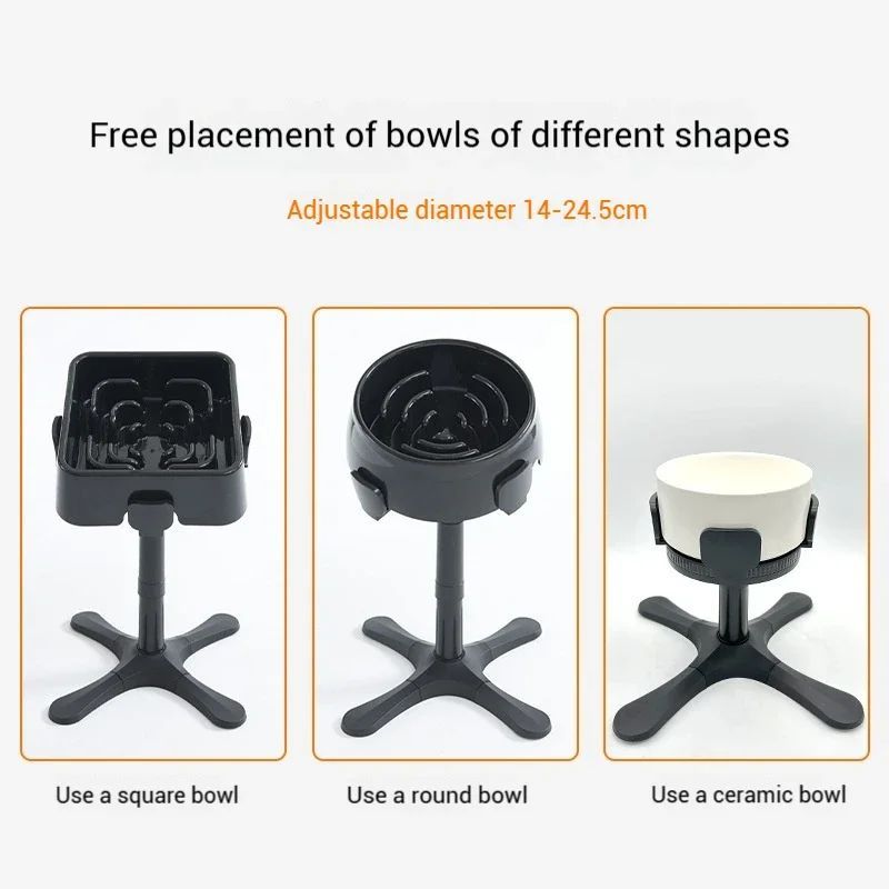 Adjustable Elevated Dog Food Bowls