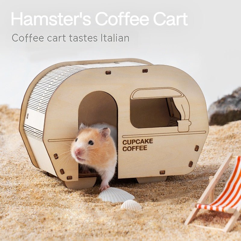 Hamster Special Shelter Wooden Nest