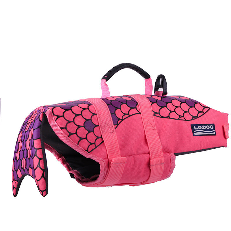 Mermaid Shark Pet Dog Swimming