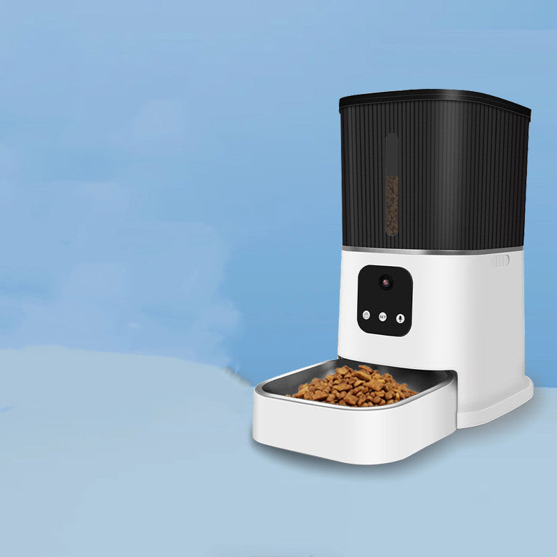 Feeding Machine Real-time Voice Video