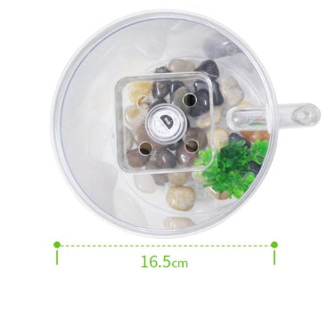 Plastic creative goldfish small aquarium fish tank