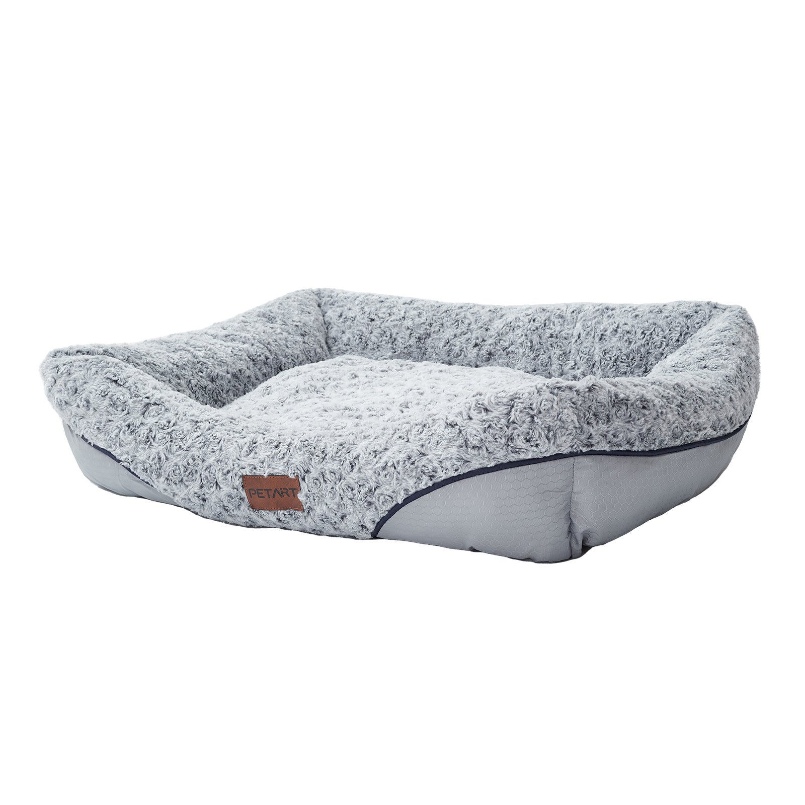 Swirl Rose Velvet Dog Beds For Small Medium Dogs