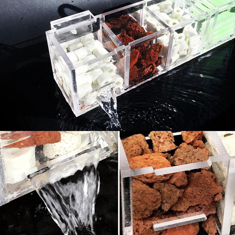 The Filter To Separate The Fish Tank