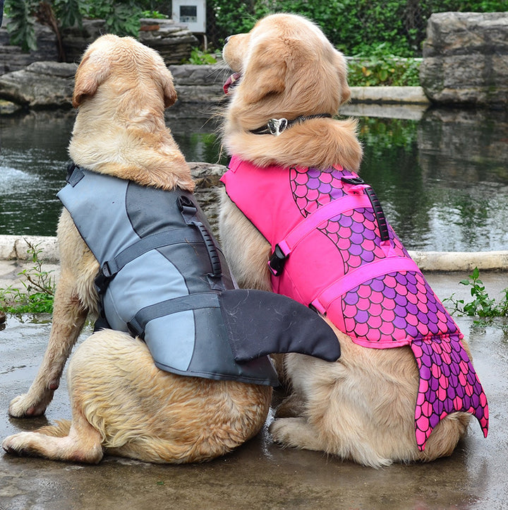 Mermaid Shark Pet Dog Swimming