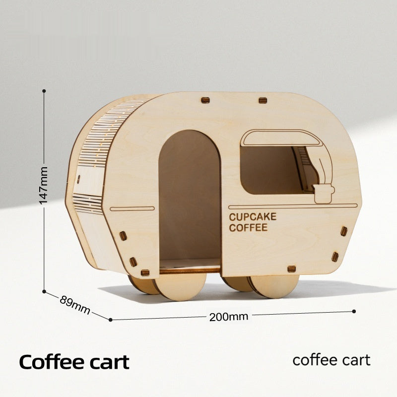 Hamster Special Shelter Wooden Nest