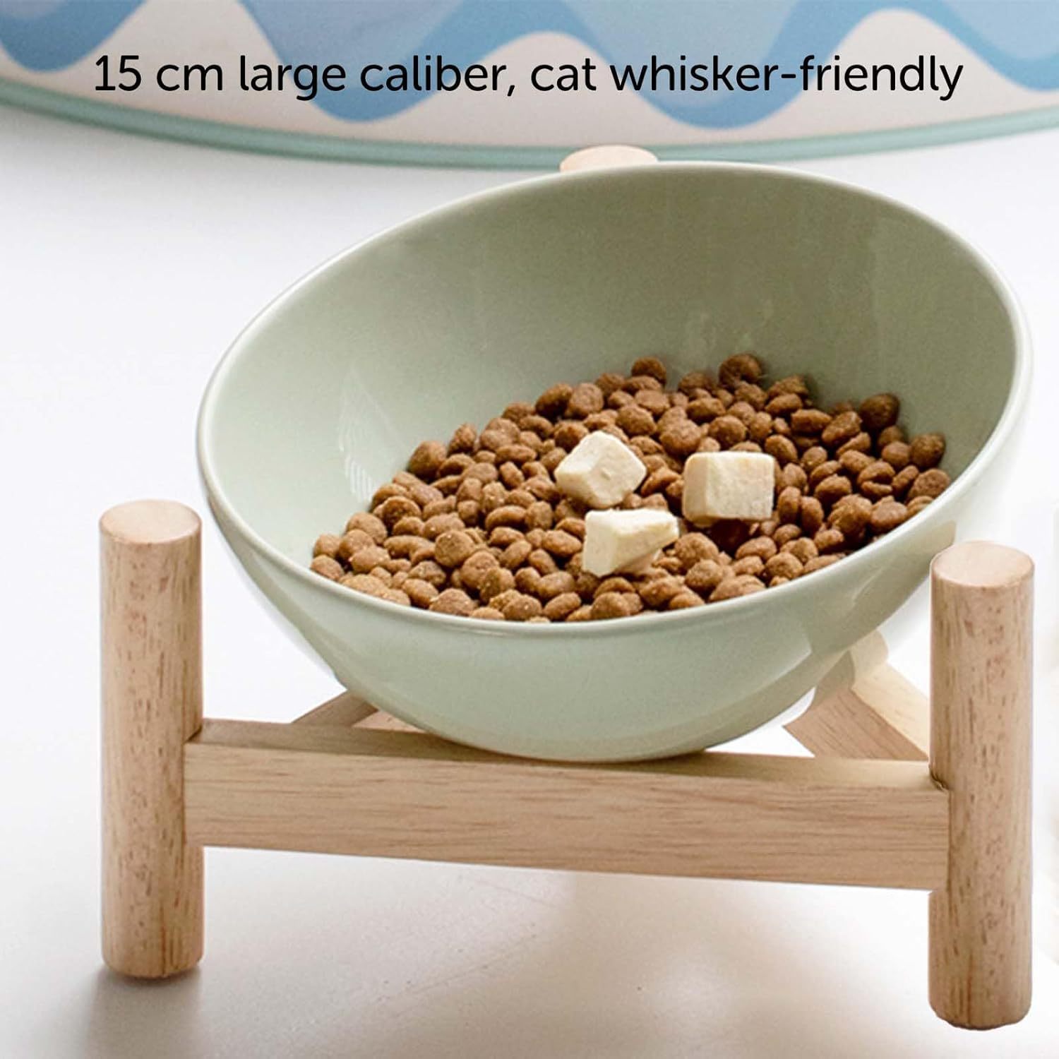 Elevated Raised Bowl For Indoor Cats