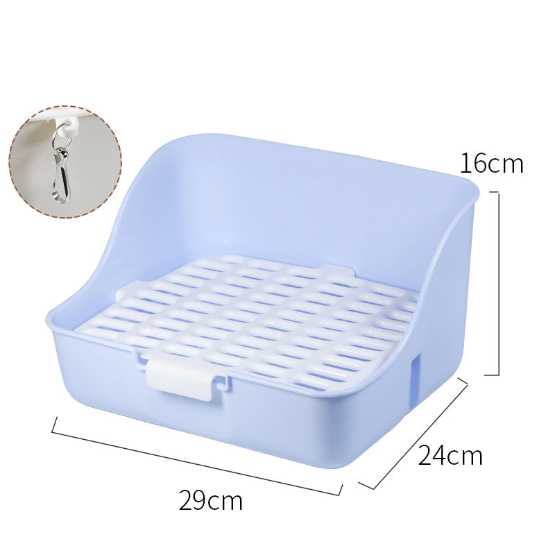 Rabbit Litter Box Bunny Corner Toilet Box
