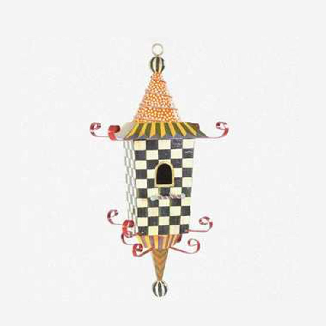 Creative Pattern Birdhouse Hanging Decor