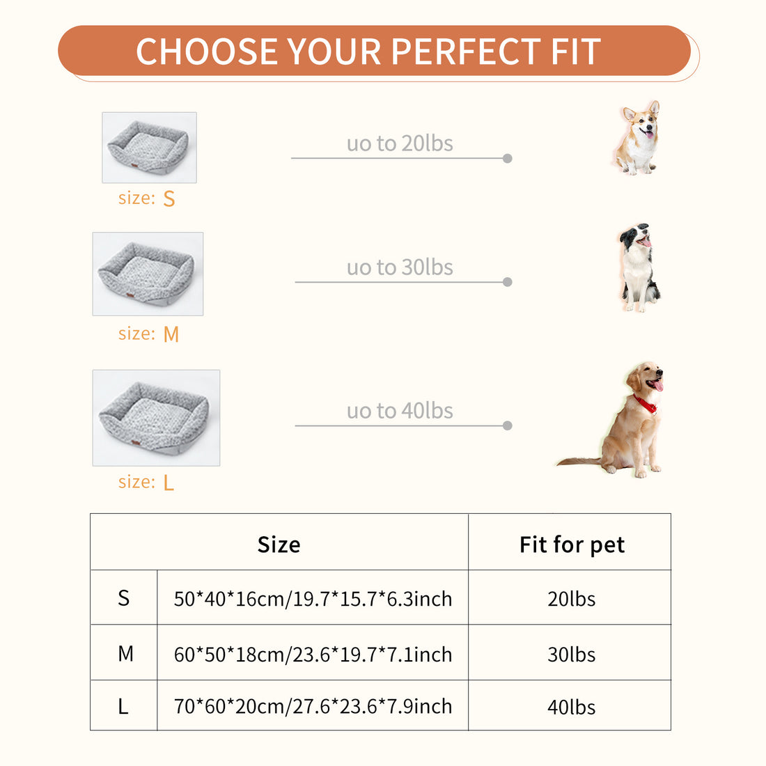 Swirl Rose Velvet Dog Beds For Small Medium Dogs