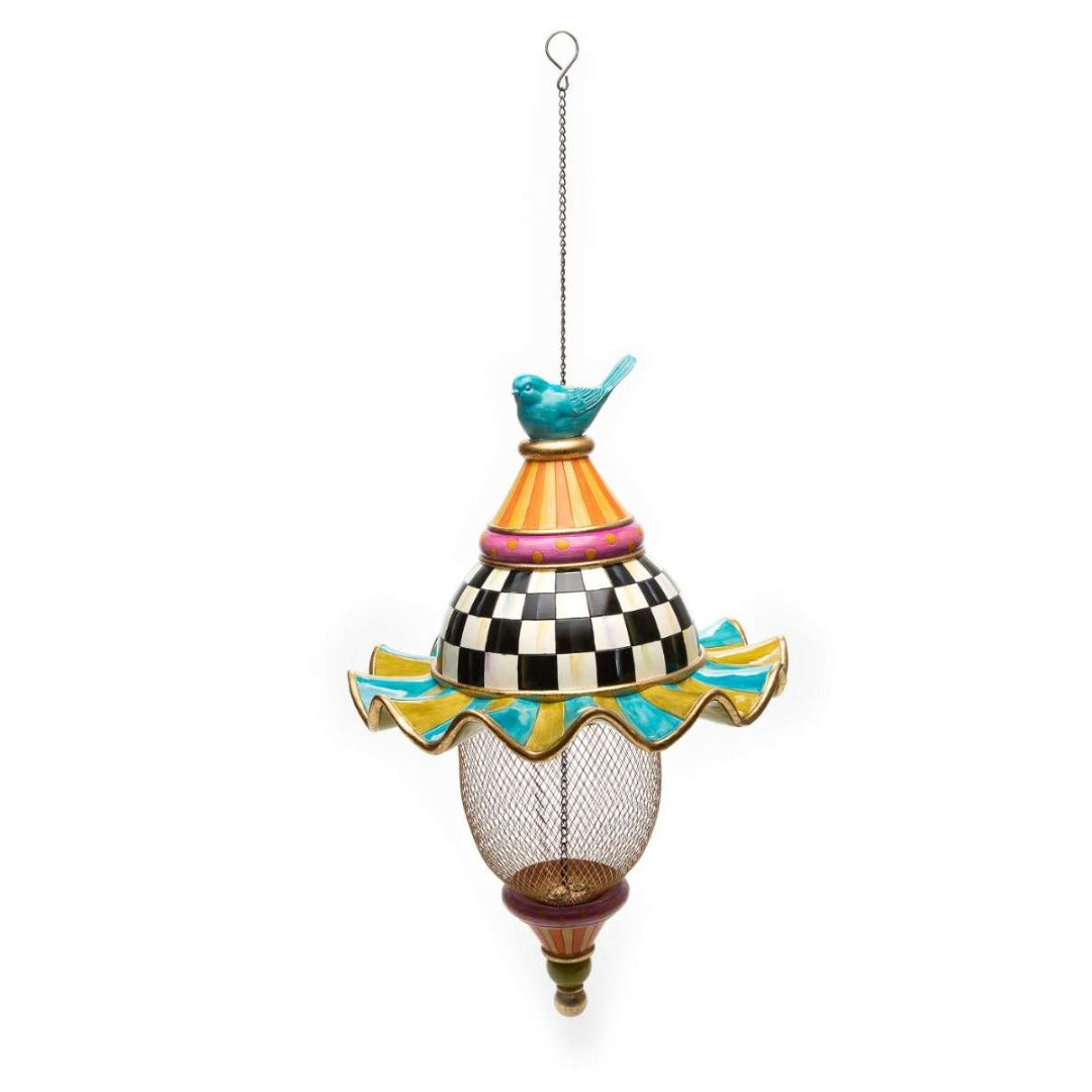 Creative Pattern Birdhouse Hanging Decor