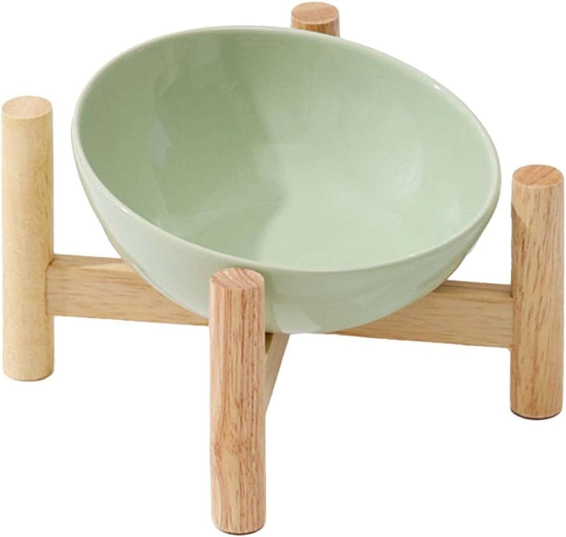 Elevated Raised Bowl For Indoor Cats