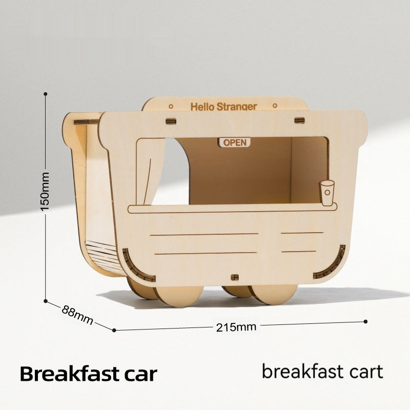 Hamster Special Shelter Wooden Nest