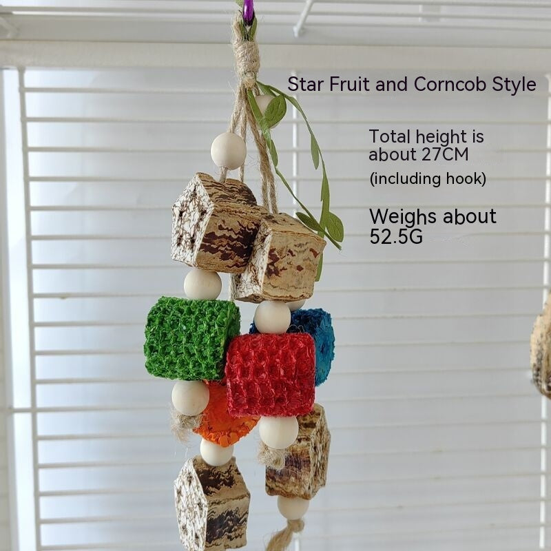 Parrot Toys Parrot Bite Supplies Bird